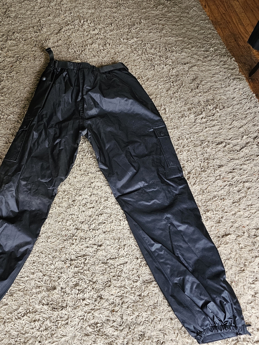 Old Navy Black Men's Cargo Jogger Sweatpants